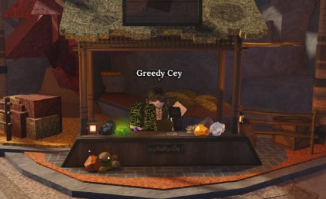 Greedy Cey's Shop